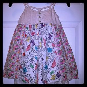 Boho chic halter dress